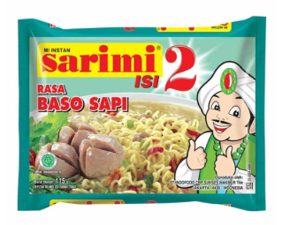 Sarimi Isi 2 Baso Sapi