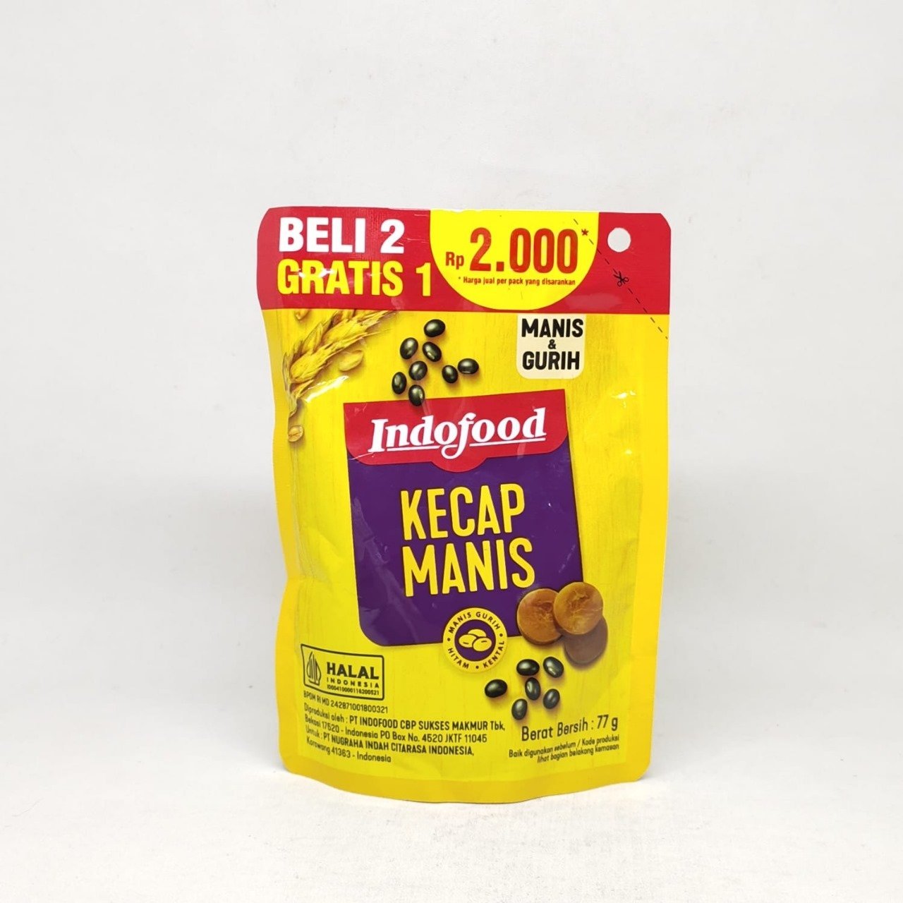 Kecap Manis ukuran sachet - 77 g